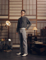 RESH-027 WRIST PATCH SLOUCH SHIRT "CHECK"