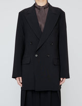 RM262-003 DOUBLE BREASTED LONG JACKET
