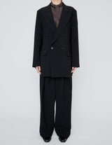 RM262-003 DOUBLE BREASTED LONG JACKET