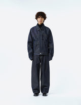 S001401-2 2TUCK WIDE DENIM PANTS -ENTASIS MK-Ⅱ-