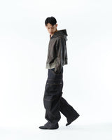 S141114 CRACKING COATED PARKA