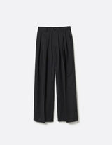 S141412 SUPER140 3TUCK BAGGY TROUSERS
