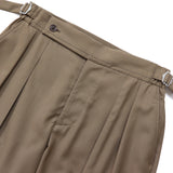 SYT-23SS-P03 2-TACK WOOL TROPICAL TROUSERS
