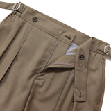 SYT-23SS-P03 2-TACK WOOL TROPICAL TROUSERS