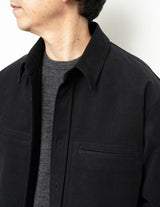 BL02254 FAKE SUEDE SHIRT BLOUSON