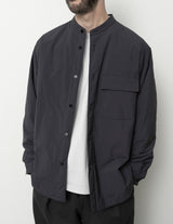 BL04253 BAND COLLAR PADDED SHIRT