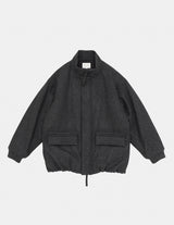 BL07253 PADDED WOOL BLOUSON