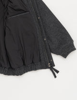 BL07253 PADDED WOOL BLOUSON