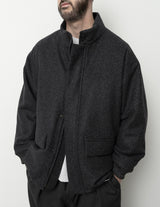 BL07253 PADDED WOOL BLOUSON