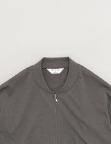 CS01253 ZIP UP COTTON JUMPER