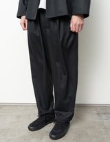 CS04253 WOOL JERSEY 2 TUCK PANTS