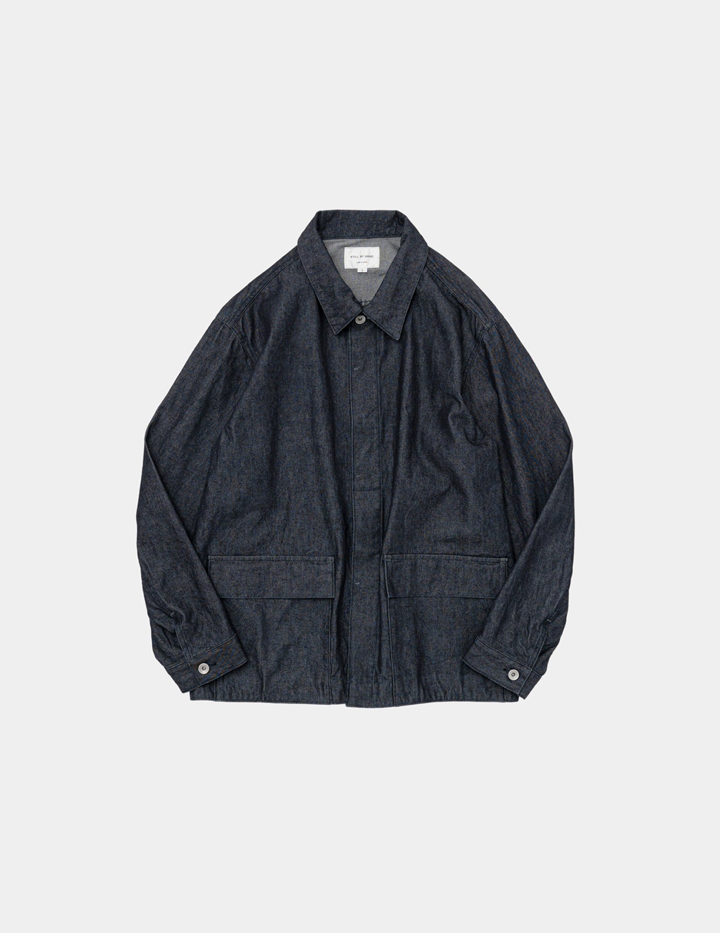 STILL BY HAND DN01241 10OZ DENIM JACKET – hideandseekStore