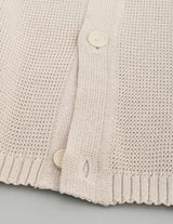 KN01261 PAPER MIXED KNITTED BLOUSON
