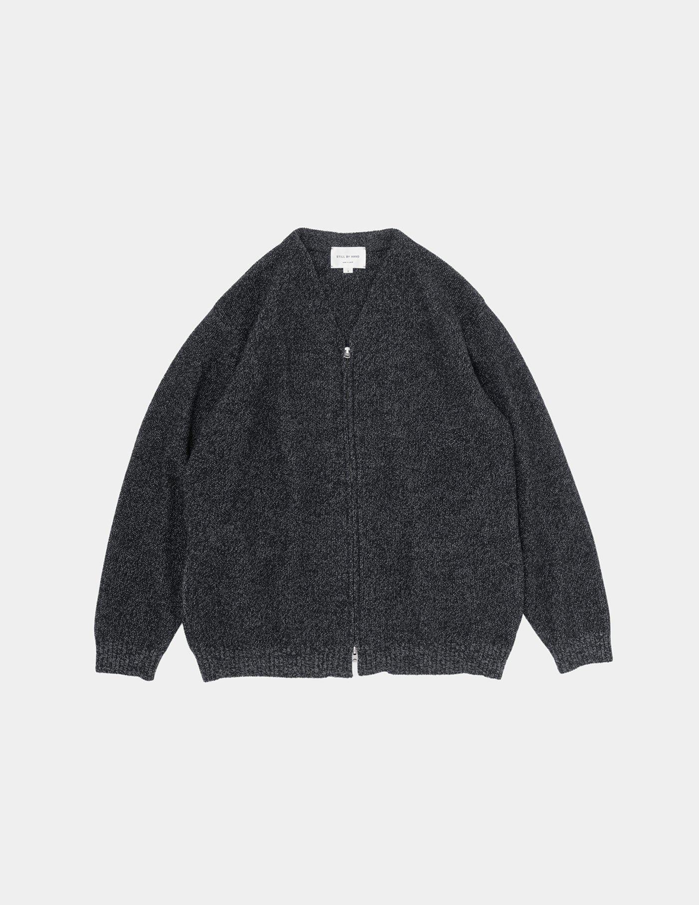 STILL BY HAND KN03233 ZIP UP CARDIGAN – hideandseekStore