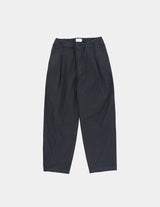 PT02253 GARMENT DYE DEEP TUCK PANTS