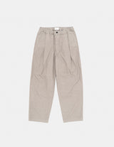 PT02253 GARMENT DYE DEEP TUCK PANTS