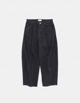 PT03254 12OZ COLOR DENIM CURVED PANTS