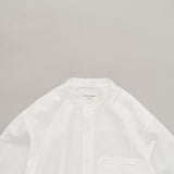 SH02251 LINEN MIXED BAND COLLAR SHIRT