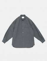 SH06261 LINEN MIXED NARROW COLLAR SHIRT