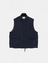 VE01253 STAND COLLAR PADDED VEST