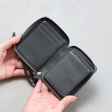 SO36 ROUND ZIP PURSE-VAL