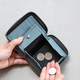 SO36 ROUND ZIP PURSE-VAL