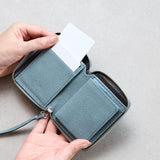 SO36 ROUND ZIP PURSE-VAL