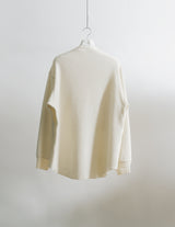 S25AW22CS WOOL DOUBLE FACE BIB SWEATSHIRT
