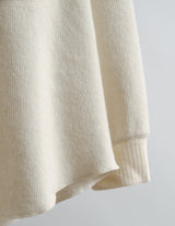 S25AW22CS WOOL DOUBLE FACE BIB SWEATSHIRT