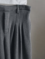 S25AW23PT WOOL DOUBLE FACE BAGGY PANTS