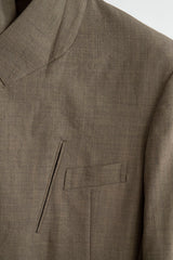 S25SS04JKT-W INTERLINING POCKET 2B DOUBLE BREASTED JACKET