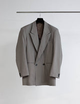 S25SS04JKT-W INTERLINING POCKET 2B DOUBLE BREASTED JACKET