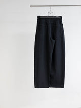 S25SS13DNM-WSH DRAPE POCKET WASHED DENIM PANTS