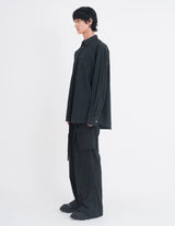 26S0319 WRINKLED F-1B SLACKS