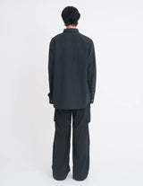 26S0319 WRINKLED F-1B SLACKS
