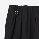 2501 P70 101 WAIST GATHERED WIDE PANTS