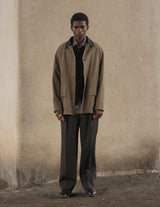 UBS59-LC249 FADED CORKSCREW TWILL HUNTING JKT