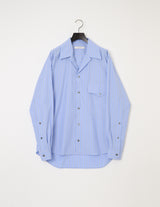 M732-B52-007 WIDE SET OPEN COLLAR SHIRT