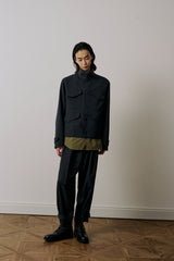 M743-Y50-103 RIB COLLAR 4 POCKETS BLOUSON