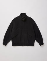 UBS47-KC216-A BRUSHED SOFT FLANNEL ZIP UP JKT