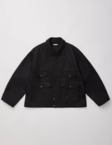 UBS48-KC205 SUPER FINE LIGHT MELTON SHORT HUNTING JKT