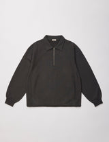 UCS95-KC125 FADED SILKY TERRY RW HALF ZIP P/O