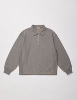 UCS95-KC125 FADED SILKY TERRY RW HALF ZIP P/O