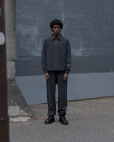 UCS95-KC125 FADED SILKY TERRY RW HALF ZIP P/O