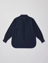 USH66-LA198-A SILKY SOFT TWILL SKIPPER SHIRT