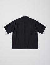 USH72-LA236 TA/R/L TWILL OPEN COLLAR SHIRT