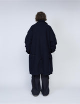 _187 SOUTIEN COLLAR LONG COAT