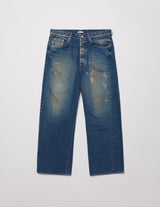 UPJ08-LC273-V AGING WASHED SELVEDGE DENIM 5P PANTS