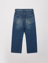 UPJ08-LC273-V AGING WASHED SELVEDGE DENIM 5P PANTS