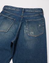 UPJ08-LC273-V AGING WASHED SELVEDGE DENIM 5P PANTS